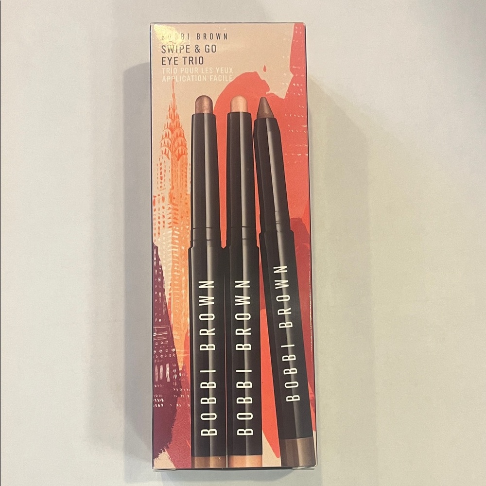 Bobbi Brown Eye Trio with Black and Nude Shades